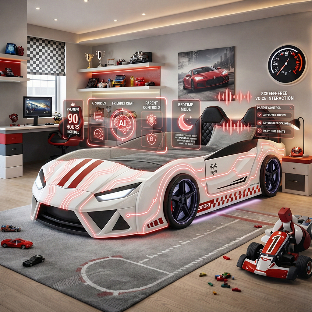 AI Genius Velocity Racer Bed