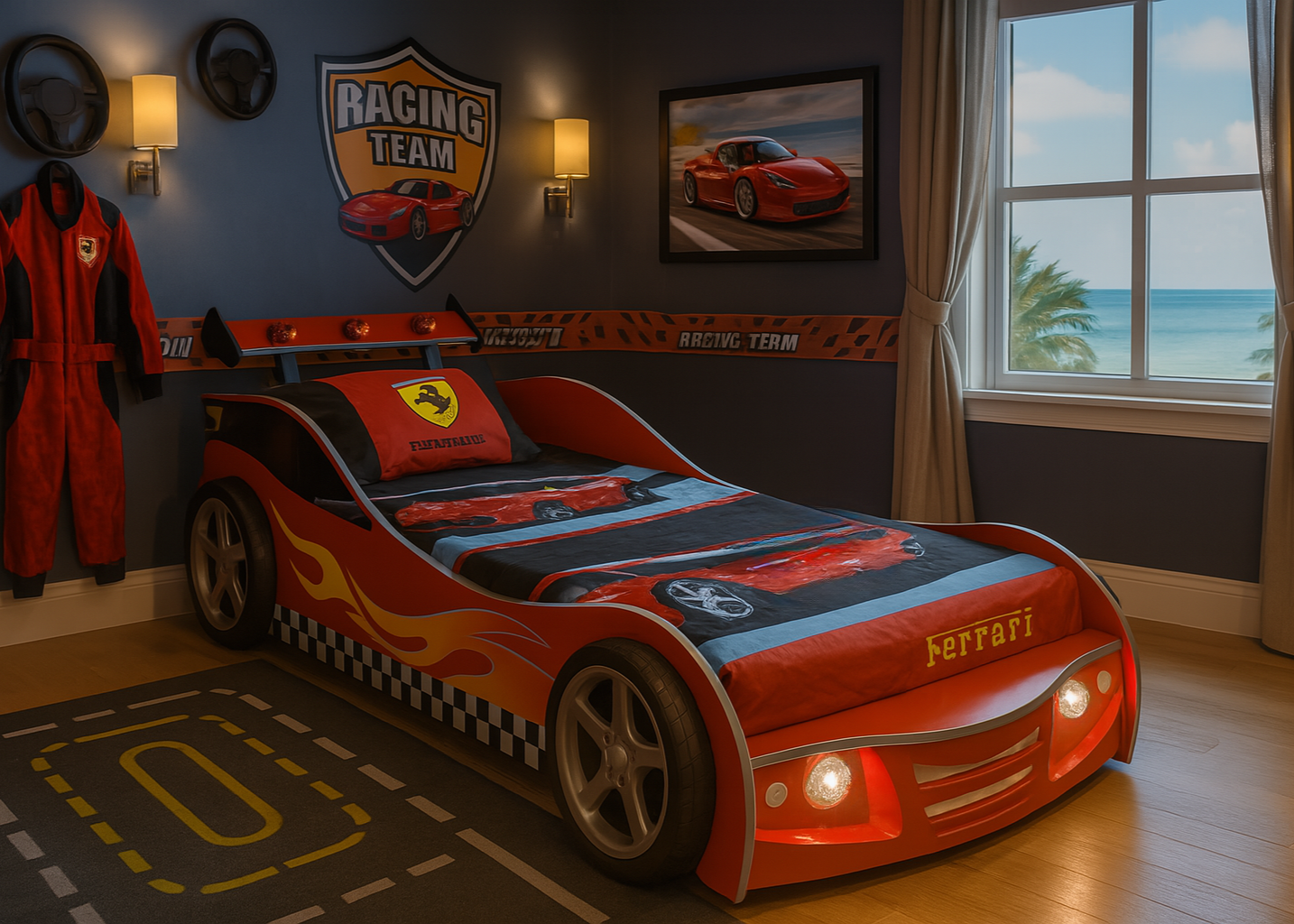 Redline GT Race Car Bed