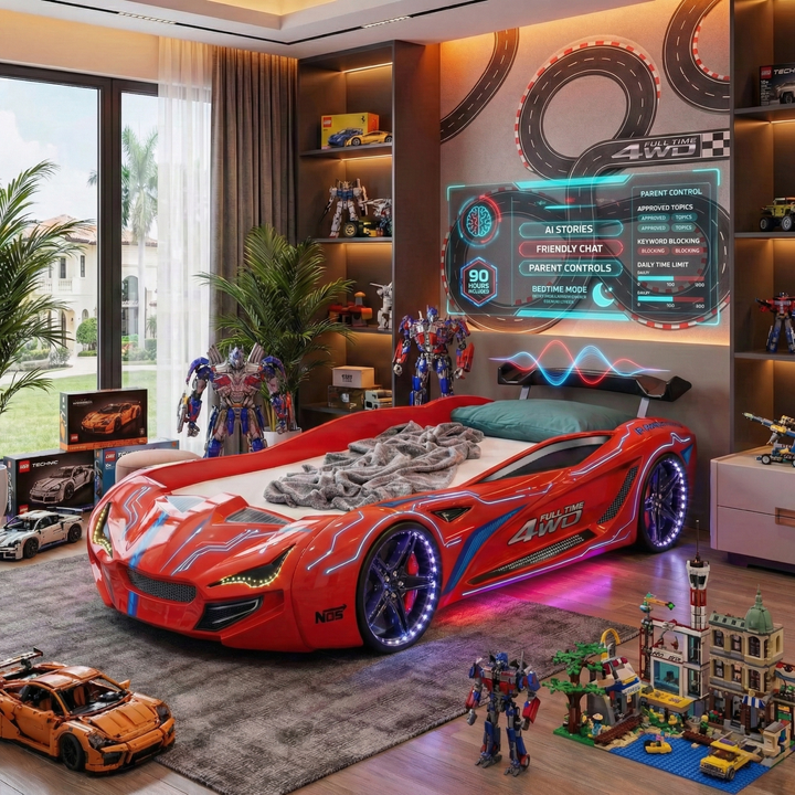 AI Genius Formula Speed Racer Bed