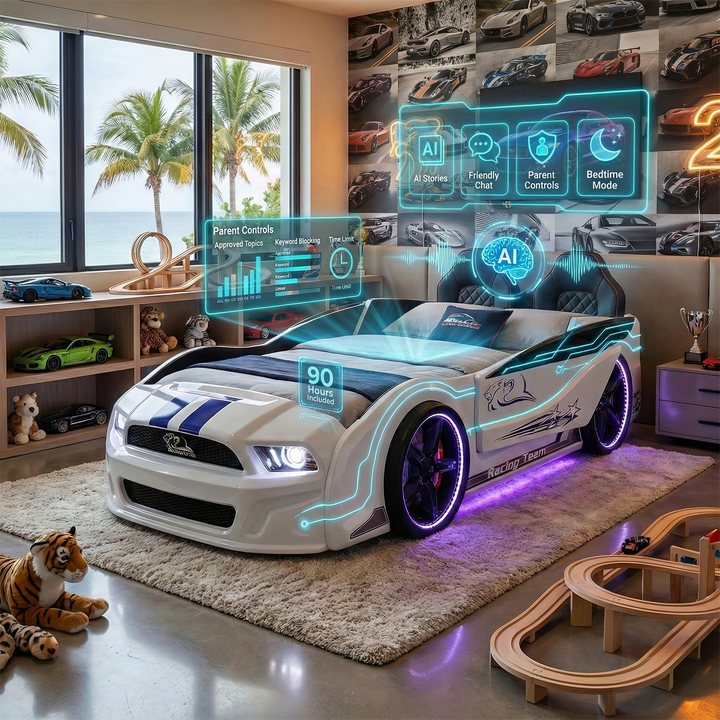 AI Genius Muscle Racer Bed