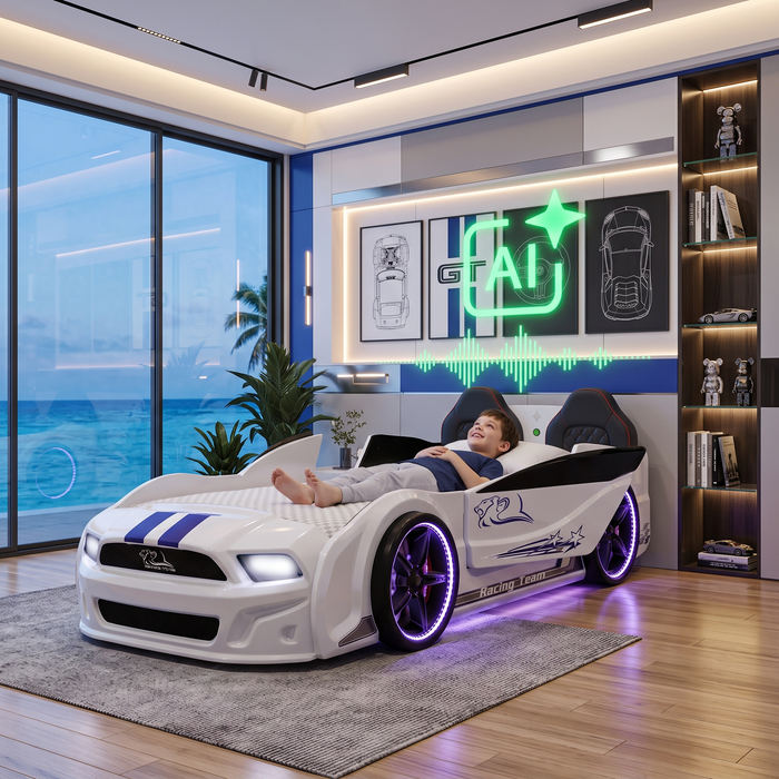 AI Genius Muscle Racer Bed