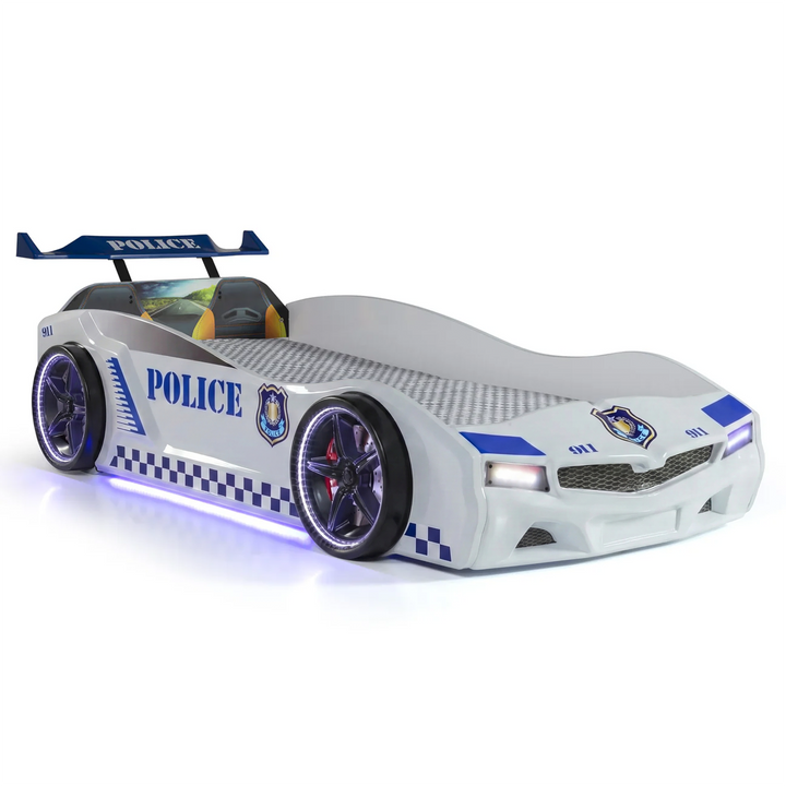 Thunder Police Car Bed