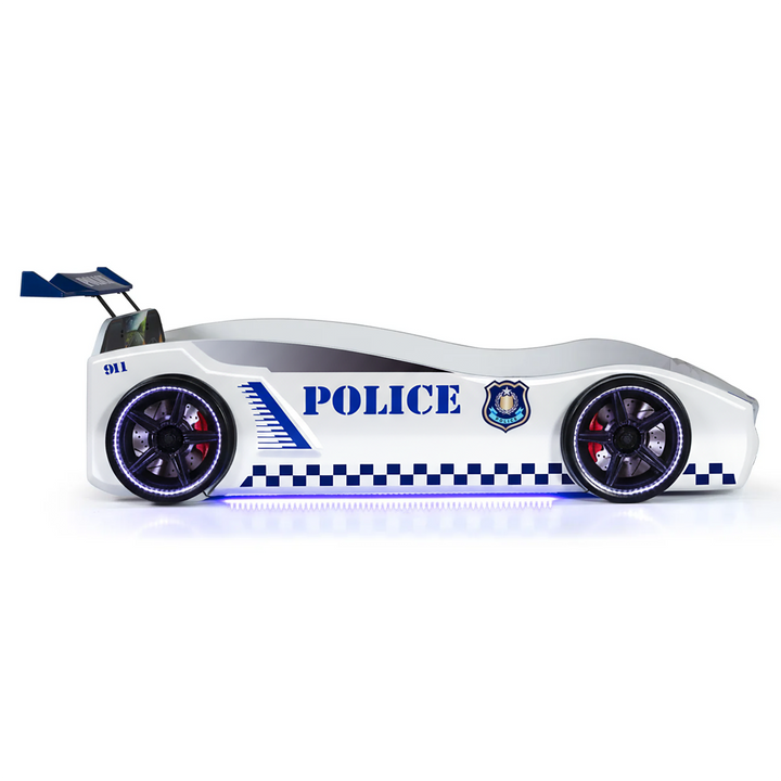 Thunder Police Car Bed