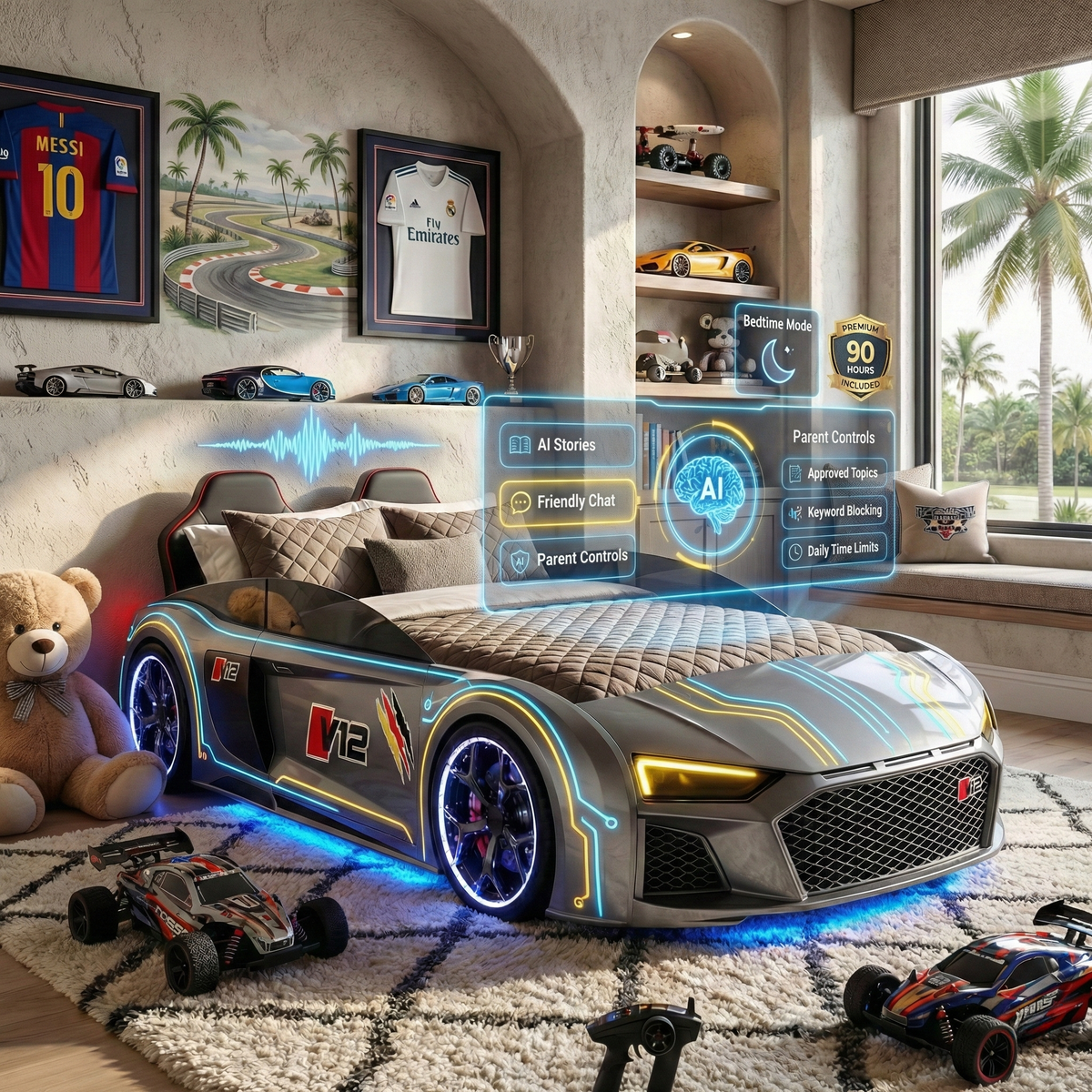 AI Genius V12 Racer Bed
