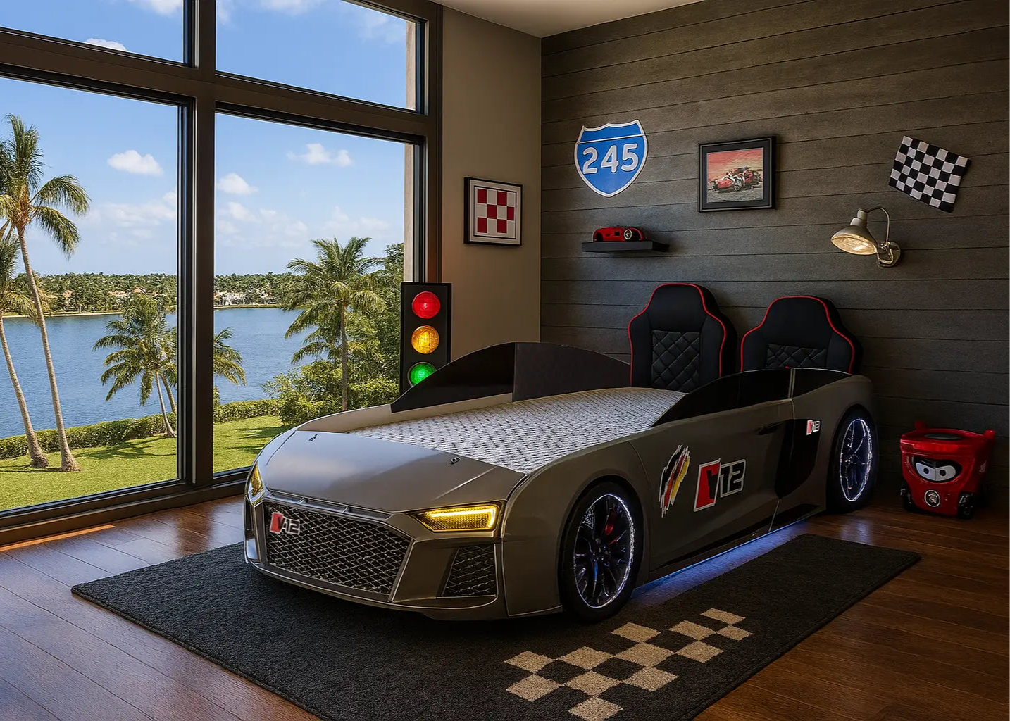V12 Sports Car Bed