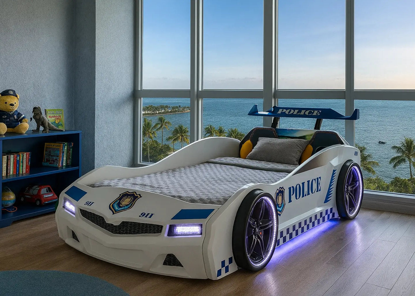 SPX Thunder Police Car Bed