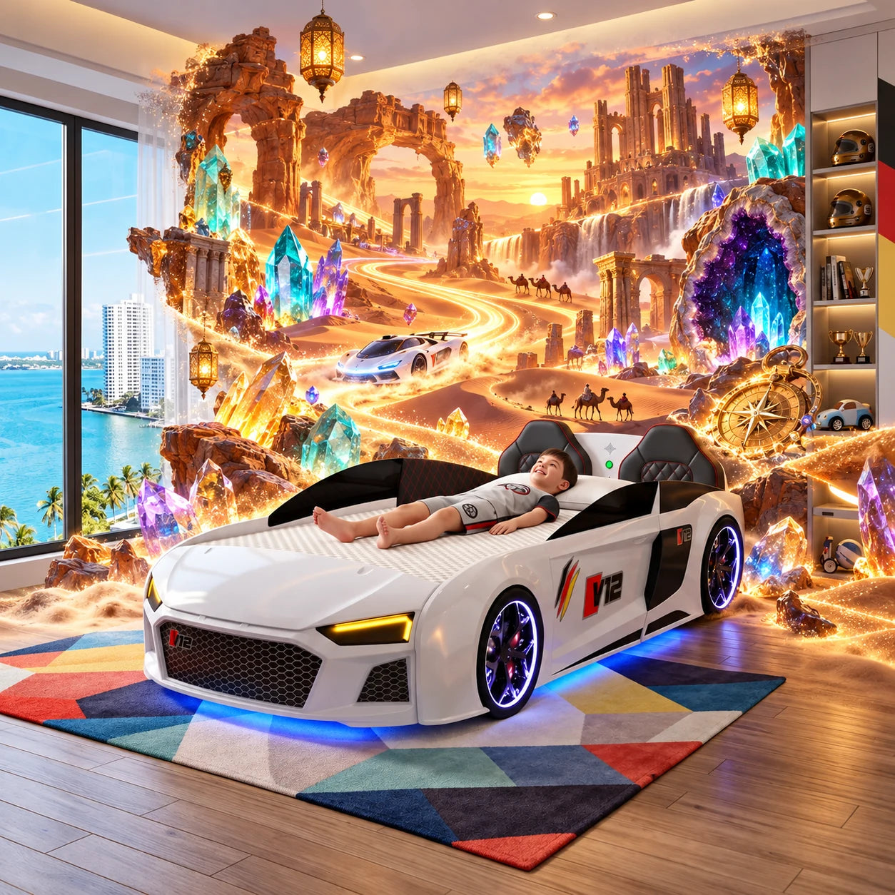 AI Genius Bed — Inspiring imaginative bedtime storytelling and adventures